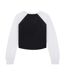 T-Shirt noir femme converse cozy raglan-2