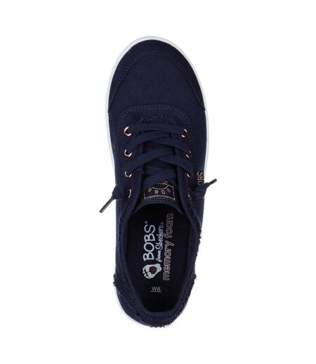 Womens/ladies bobs b cute shoes navy Skechers