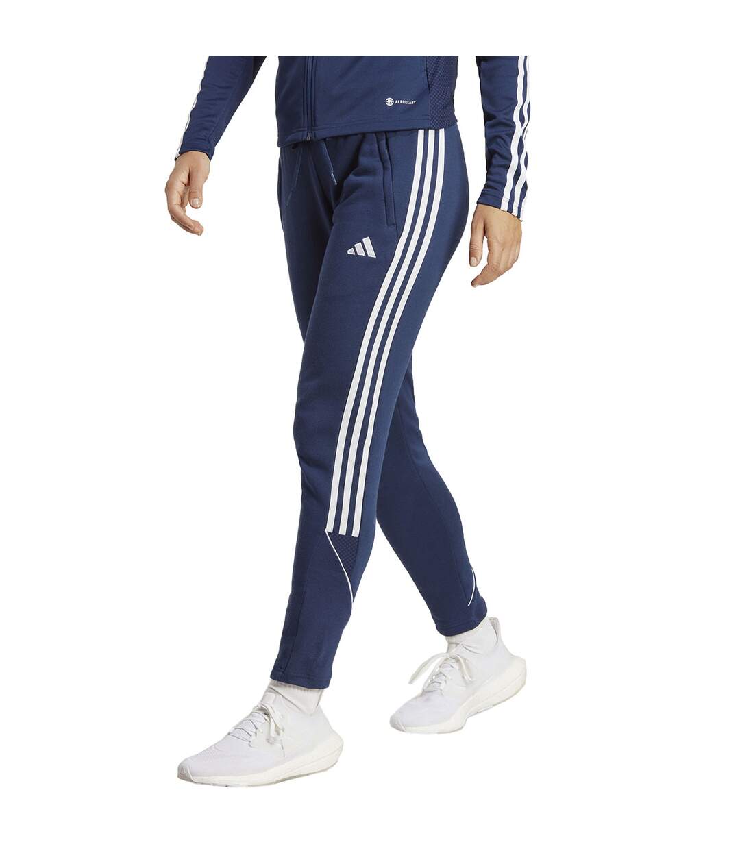 Pantalon De Jogging Tiro League Femme Bleu Marine Adidas-3