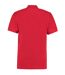 Workwear mens short sleeve polo shirt red Kustom Kit