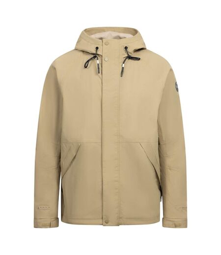 Veste Imperméable Malcolm Dlx Homme Brun-beige Trespass