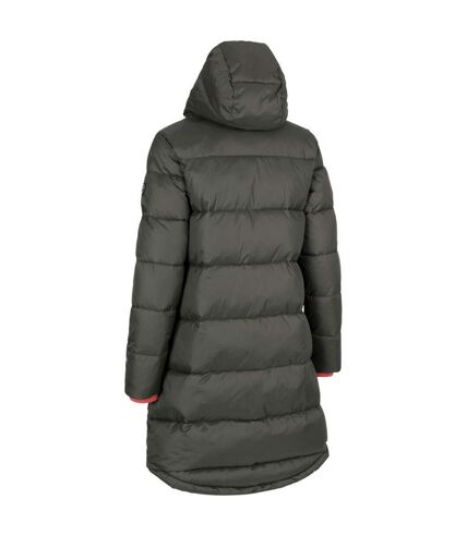 Trespass Womens/Ladies Parkview Long Length Casual Jacket (Dark Vine)