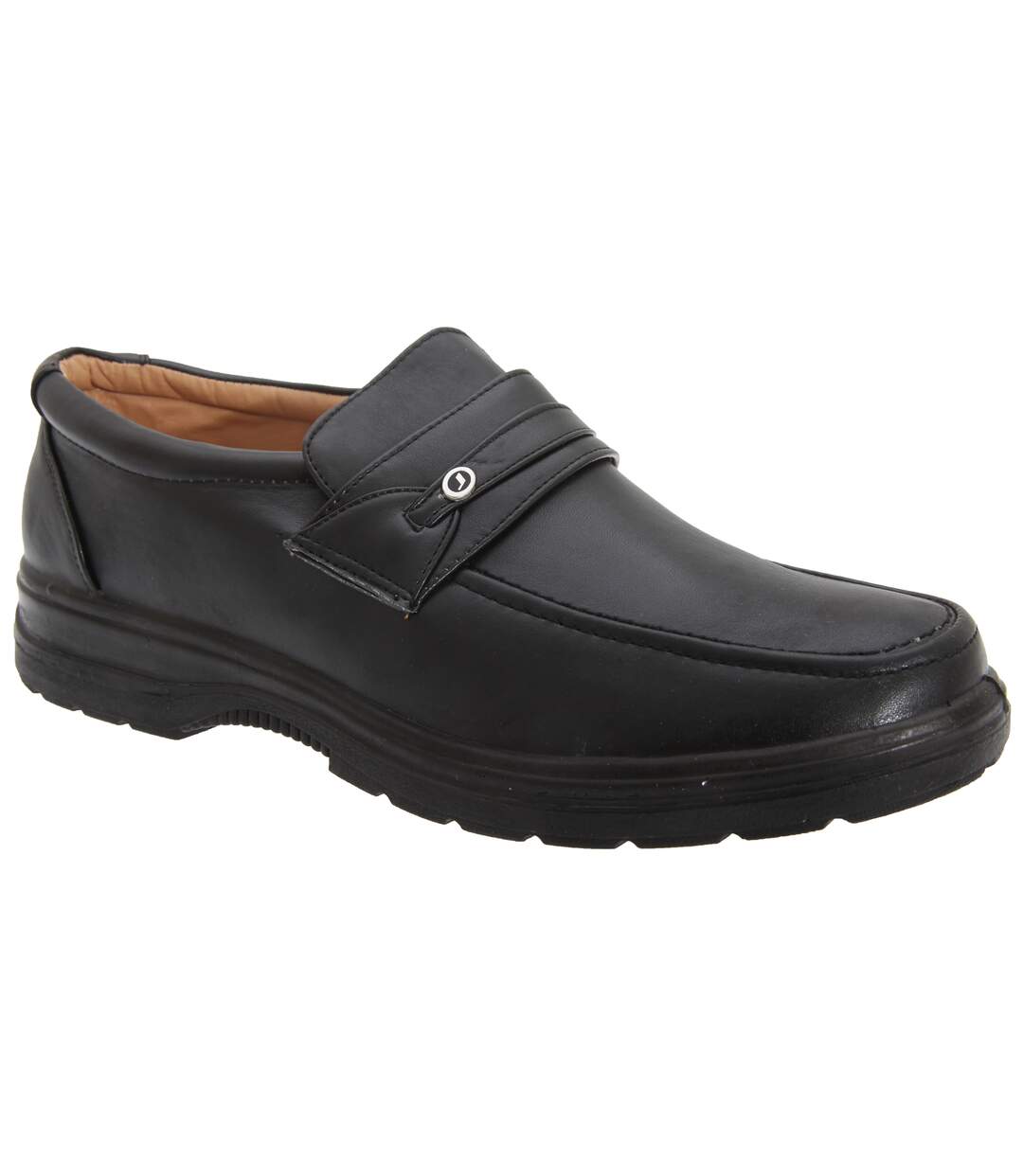 Smart Uns Mens Apron Saddle Casual Shoes (Black) - UTDF303 | Atlas For Men