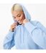 Womens/ladies Classic Logo Hoodie Blue USA Pro-3