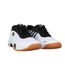 Mens Xelerate Indoor Court Trainers White Black Gum Carlton-1