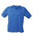T-shirt Team Adulte Bleu Roi Blanc James And Nicholson-1