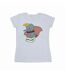 Disney - T-shirt DUMBO SITTING ON BOOKS - Femme (Blanc) - UTBI17788-1
