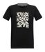 T-shirt Manches Courtes Motif/style Floral Filandra Femme Noir Regatta-1
