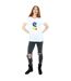 Disney Womens/Ladies Alphabet S Is For Snow White Cotton Boyfriend T-Shirt (Blanc) - UTBI42699-4