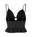 Haut Motif/style Volanté Femme Noir Urban Classics-3