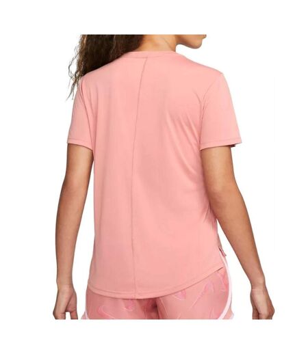 T-shirt de sport rose femme nike swoosh - m