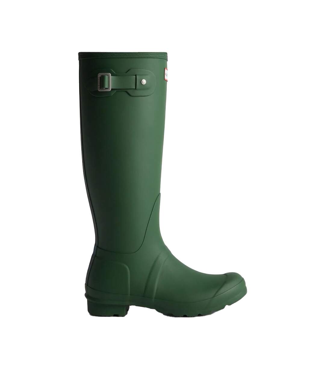 Bottes De Pluie Motif/style Tartan Original Tall Femme Vert Foncé Hunter-3