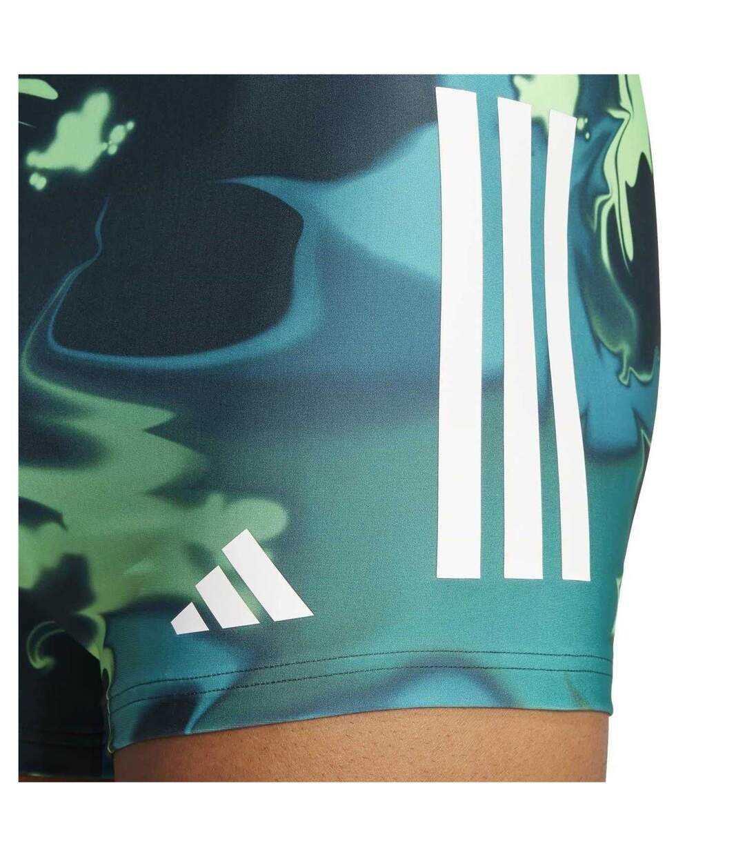 Short De Bain Motif/style Imprimé Graphique Homme Turquoise Adidas-4