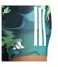 Short De Bain Motif/style Imprimé Graphique Homme Turquoise Adidas-4