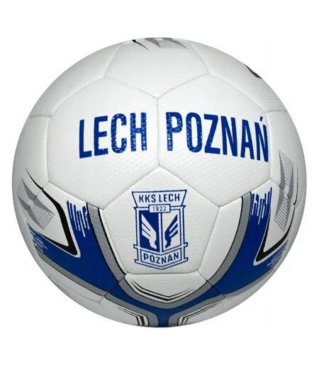 Ballon De Foot Pro Taille 4 Blanc Lech Poznan