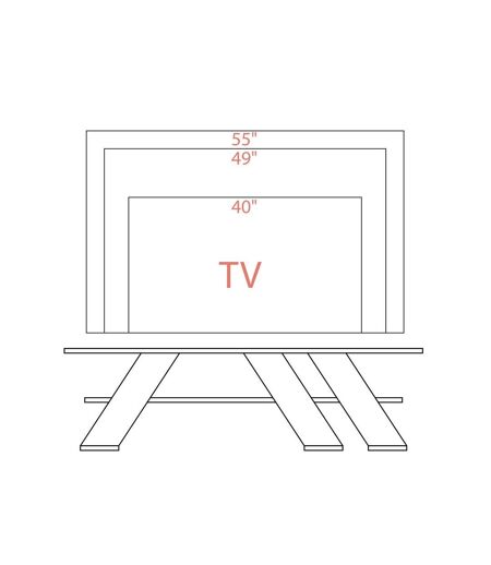 Meuble TV design Fella