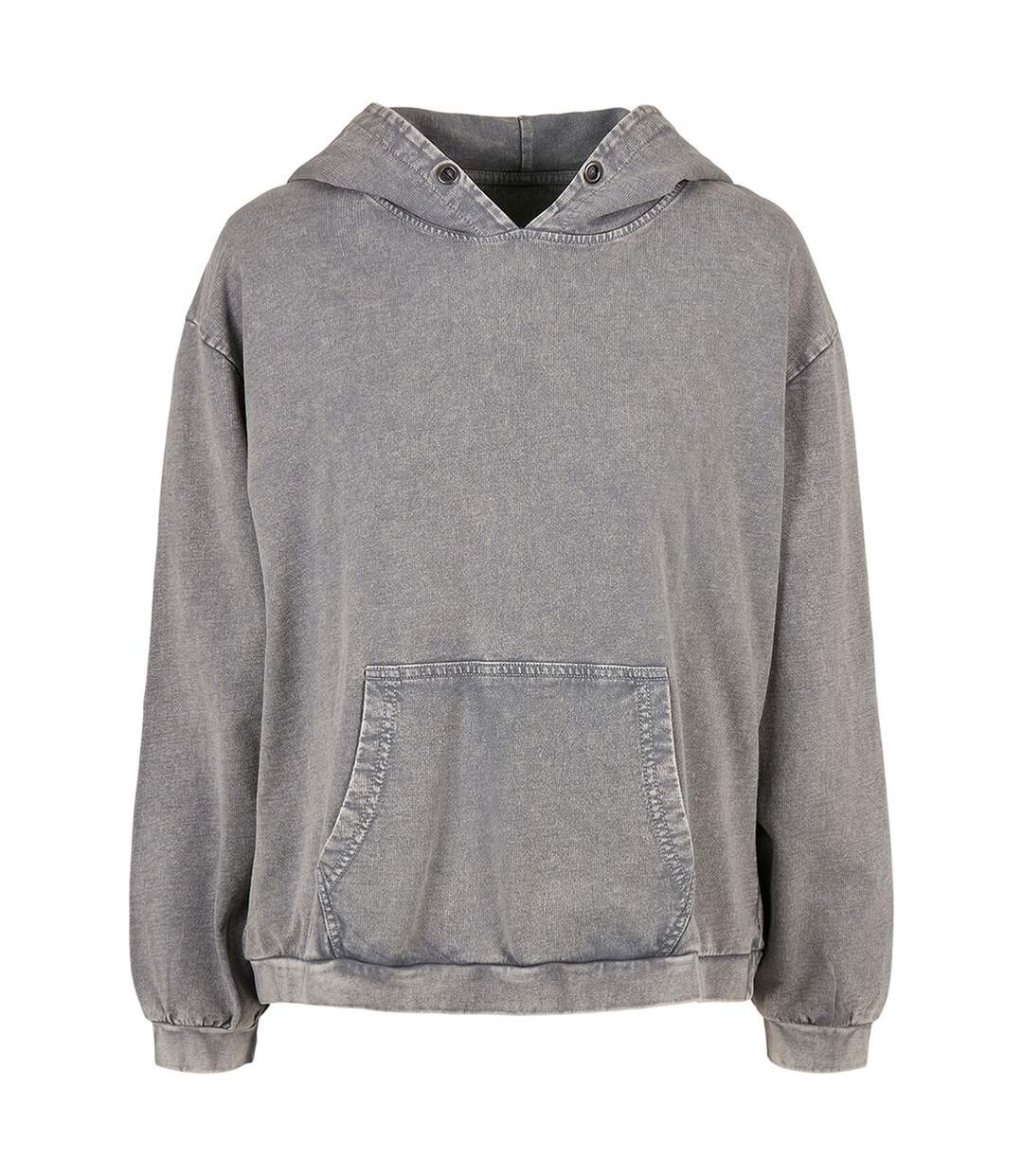 Sweat À Capuche Femme Anthracite Build Your Brand-2