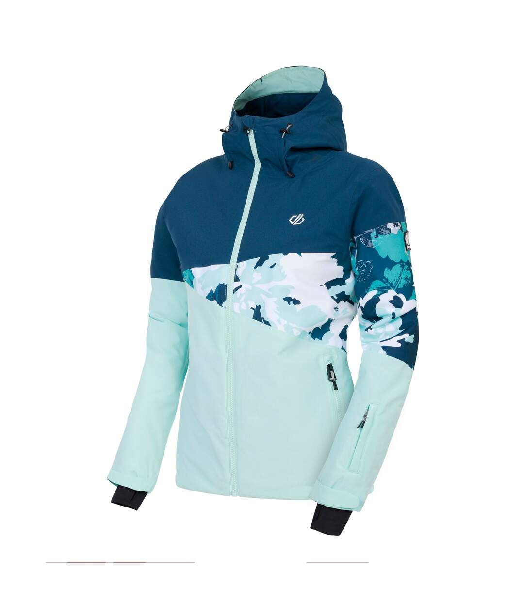 Blouson De Ski Femme Denim Sombre Turquoise Pâle Dare 2B-3