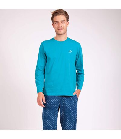 Pyjama long homme coton