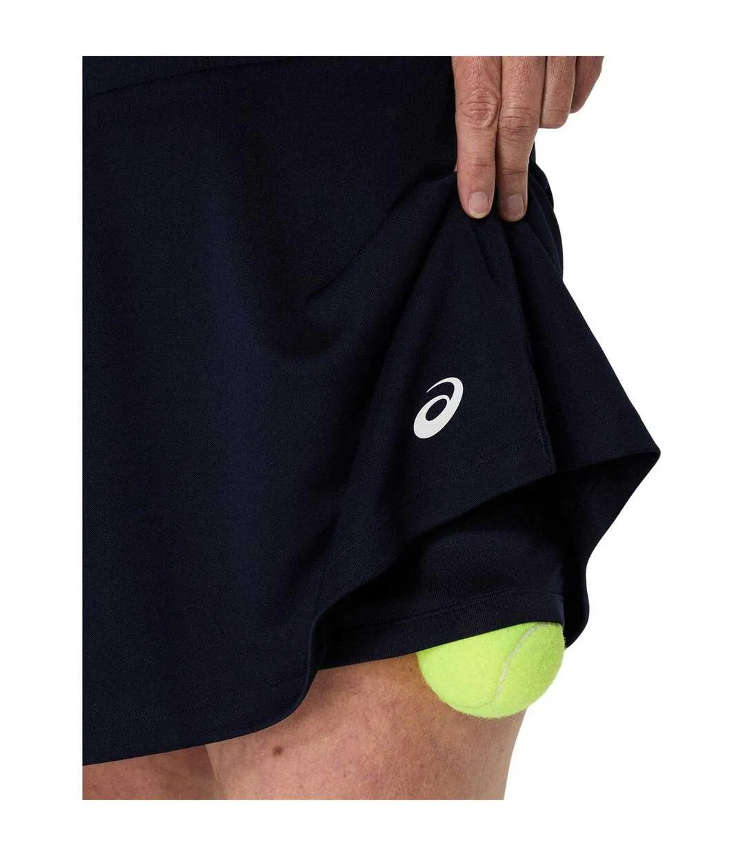 Womens/ladies Court Tennis Skirt Midnight Asics-4