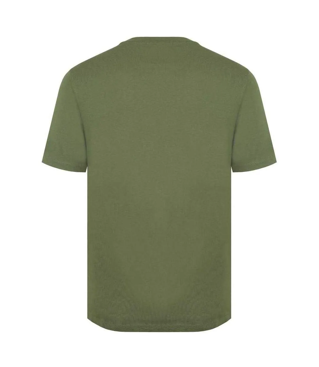 T-shirt Motif/style Logo 3d Homme Kaki Slazenger-2