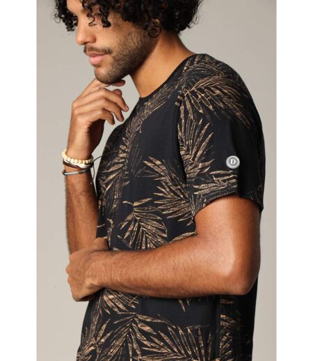 T-shirt tropical en jersey de coton à manches courtes BLOSSOM