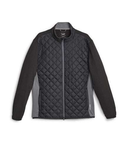 Veste de Golf Noir Homme Puma Quilted - L