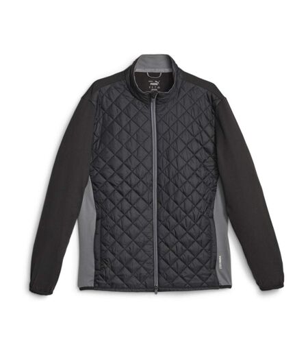 Veste de Golf Noir Homme Puma Quilted - L