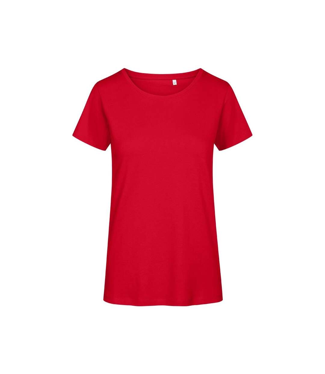T-shirt Premium Femme Rouge Feu Promodoro-1