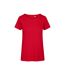 T-shirt Premium Femme Rouge Feu Promodoro-1