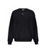Unisex Adult Diagonal Stripe Oversized Sweatshirt Black White Off White-1