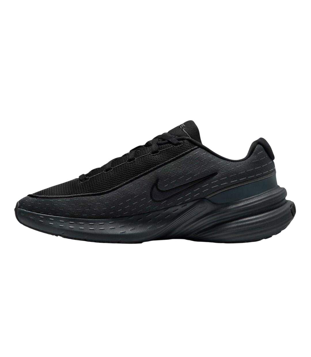 Mens Swoosh Cushioned Trainers Grey Black Nike-3