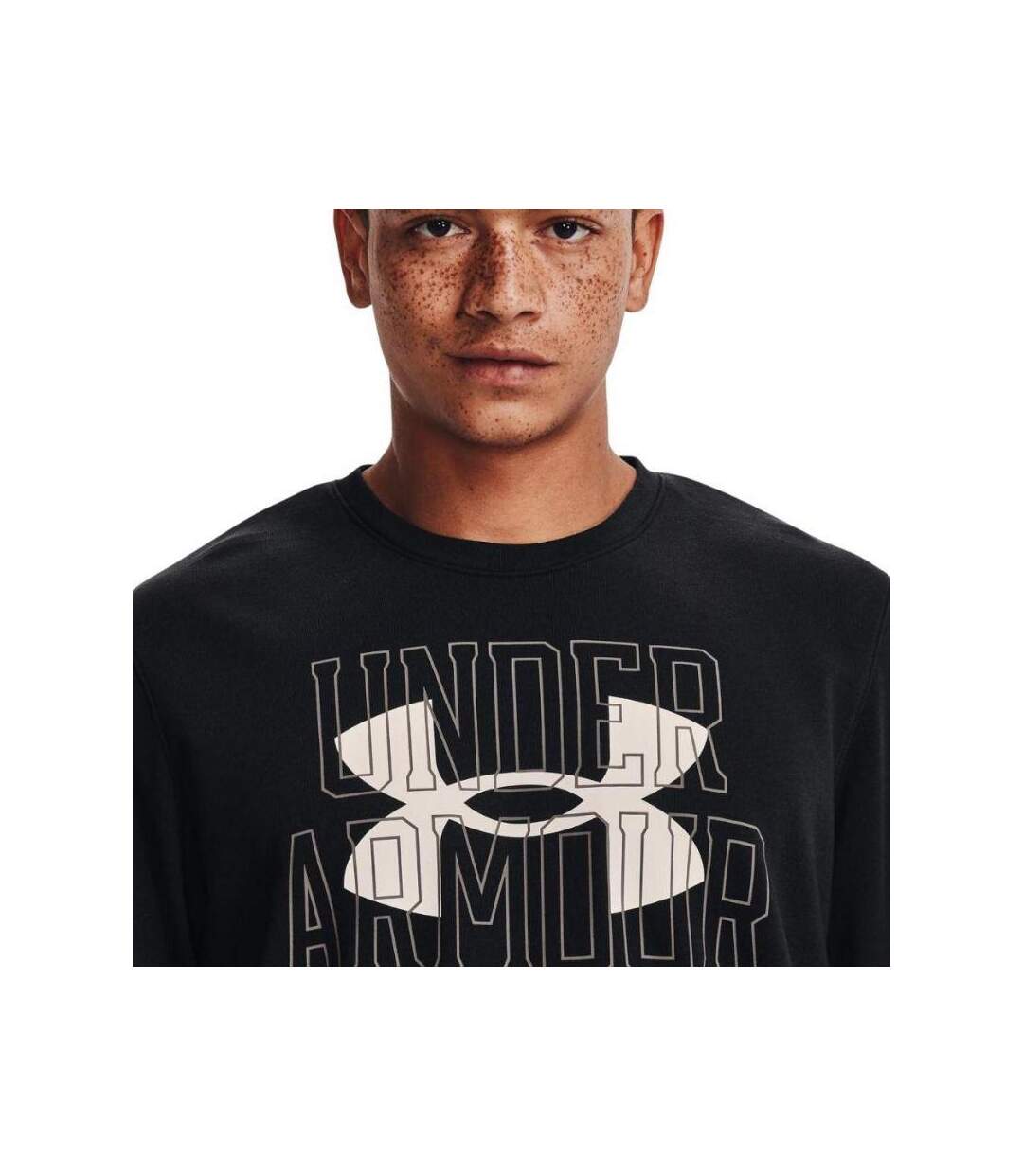 Sweat Rival Terry Homme Bleu Under Armour-2