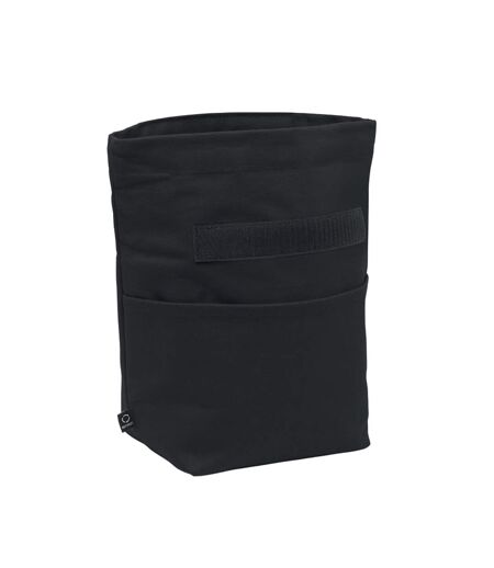 Recoba colour recycled cotton cooler bag one size black MidOcean