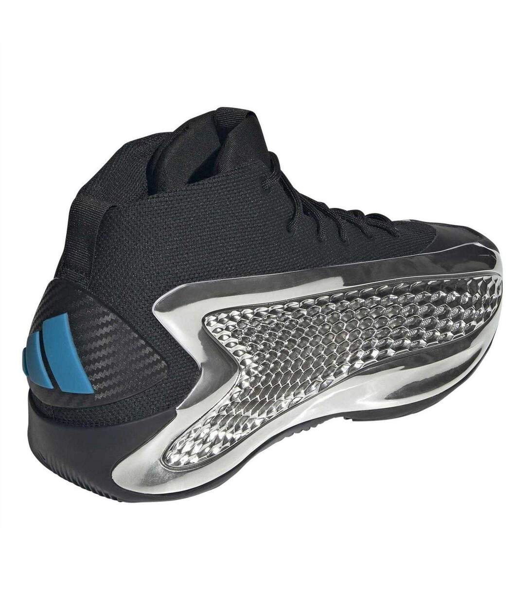 Chaussures De Basket Motif/style Accents Métallisés Anthony Edwards Homme Noir Adidas-2