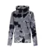 Mens Crane Tie Dye Hoodie Black Diesel-2