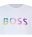 Sweat Equal Femme Blanc Boss-4
