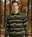 Pull Ras du Cou Homme Ledertys Camouflage (30% Laine)-1