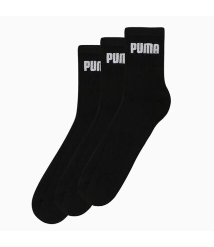 Chaussettes quarter homme noir Puma