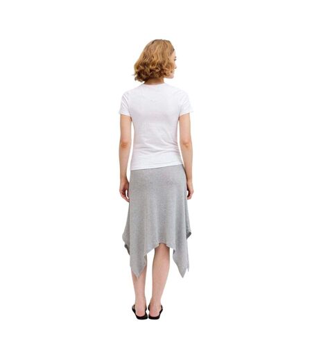 Womens/ladies Catch Footballs Not Feelings Cotton Blend T-shirt Bright White JJXX