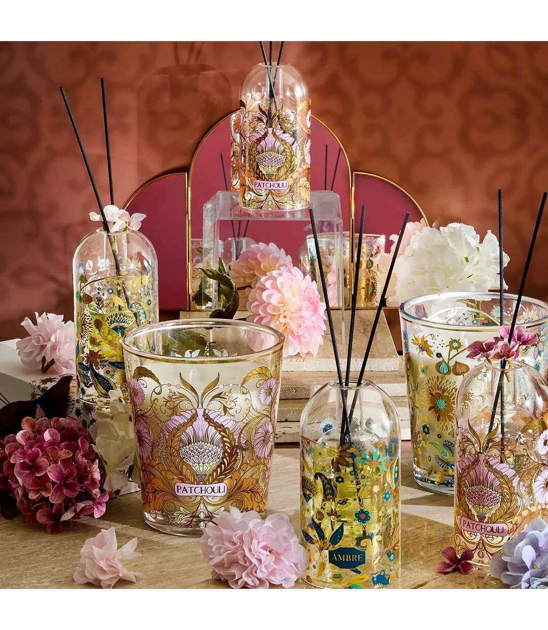 Bougie Parfumée Déco Ilan 820g Patchouli-2
