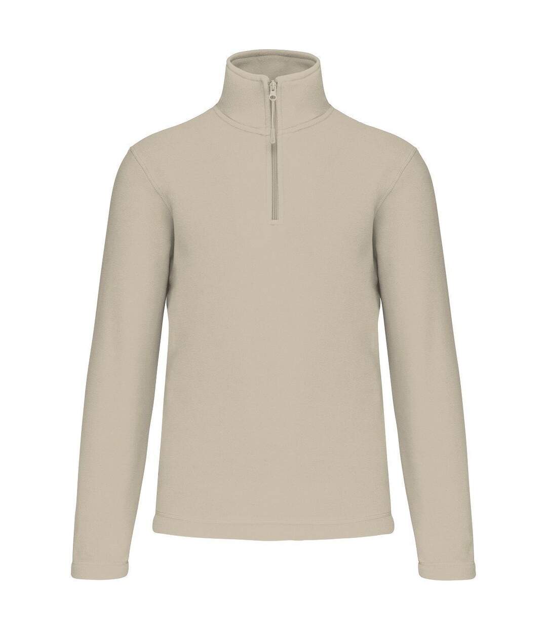 Sweat micropolaire zippé - Homme - K912 - beige