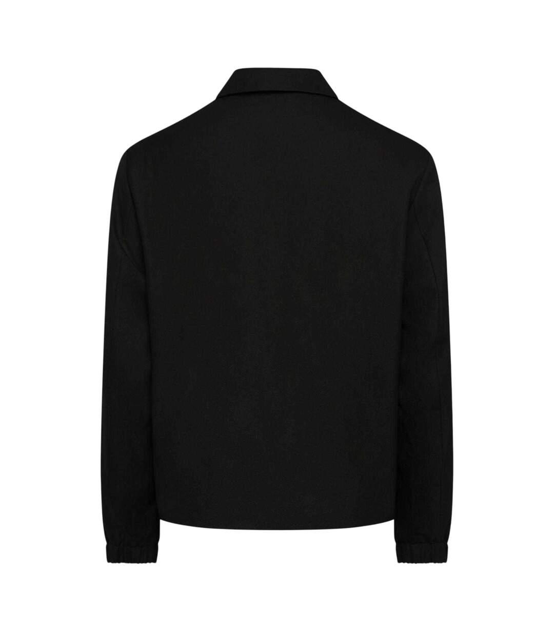 Mens Lined Track Jacket Black Lacoste-2