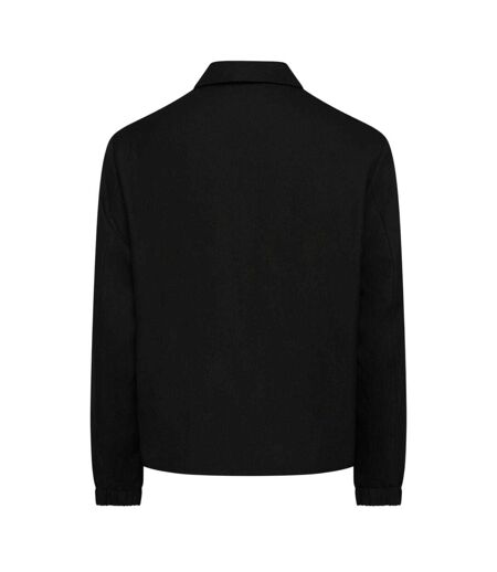 Mens Lined Track Jacket Black Lacoste