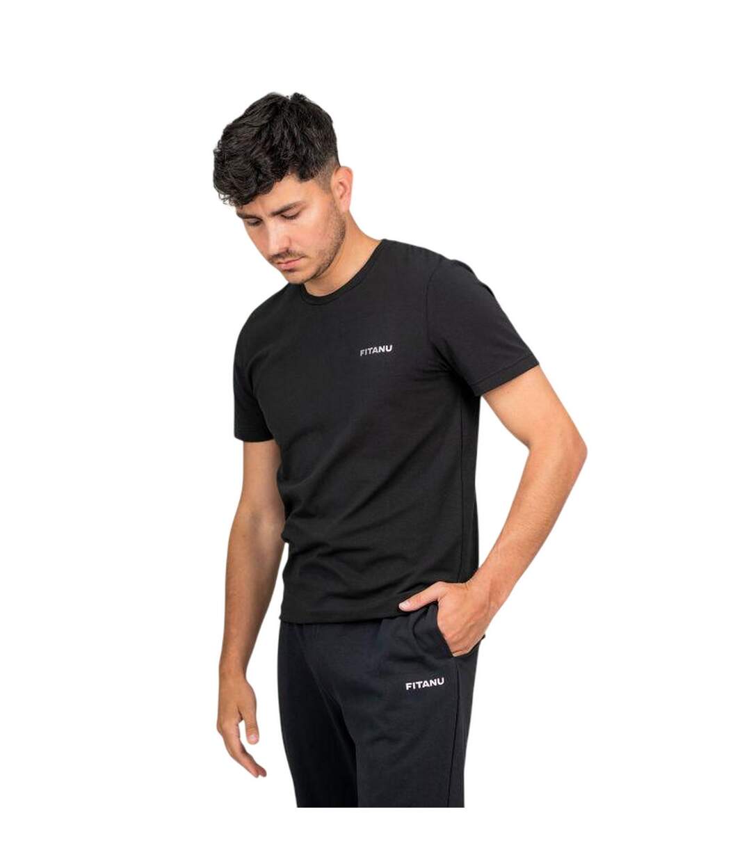 T-shirt Arvin Homme Noir Fitanu-1
