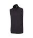 Mens Alder Microfleece Gilet Black Mountain Warehouse-2