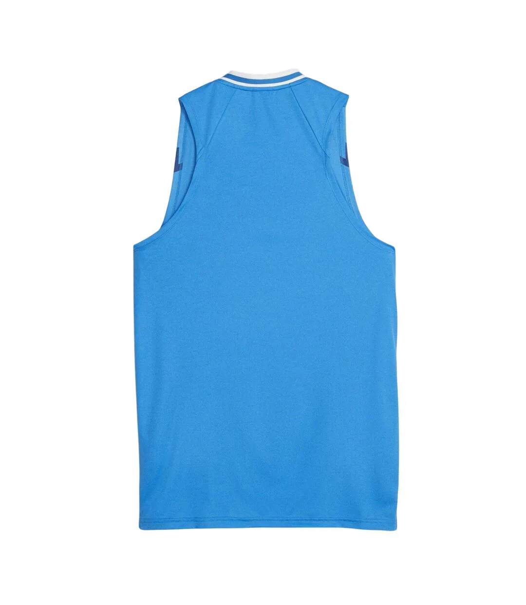 Mens Hoops Team Game Performance Basketball Jersey Electric Blue Puma-3