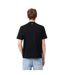 Mens Grid Crocodile Cotton T-shirt Black Lacoste-3