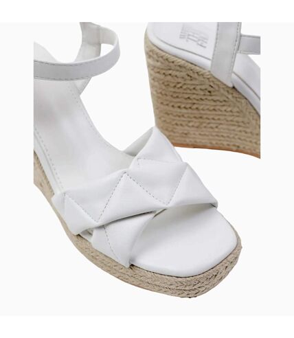 Espadrilles Larges lima femme blanc Where´s That From