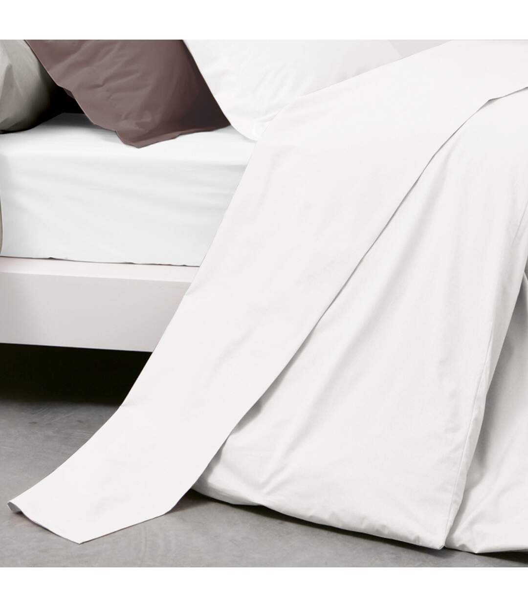 Drap plat uni coton ALTO-3